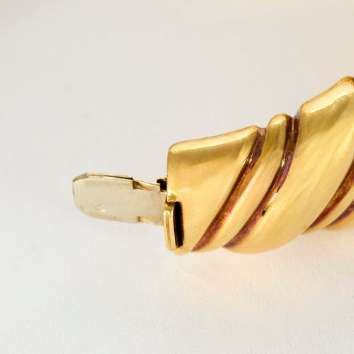 Bracelet Bracelet jonc or jaune 58 Facettes BIA0831