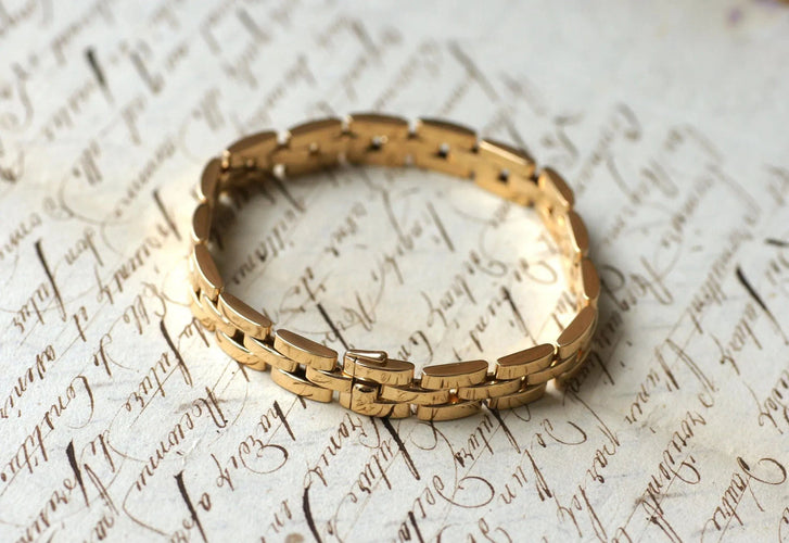 Bracelet Cartier - Bracelet Maille Panthère Or jaune 58 Facettes