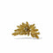 Broche Broche feuillage or jaune 1960 58 Facettes REF2548-316