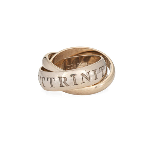 Bague 44 CARTIER - Bague Vintage Amour et Trinity vers 1998 58 Facettes G13987