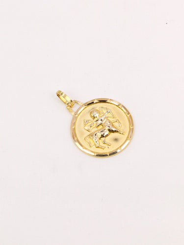 Pendentif Pendentif zodiaque sagittaire or jaune 58 Facettes J508