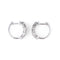 Boucles d'oreilles Paires de de demi créoles en diamant 58 Facettes 0