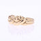 Bague 53 Bague or jaune tressé d'occasion 58 Facettes CV137