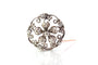 Broche Broche 19e sertie de diamants or et argent 58 Facettes 26043