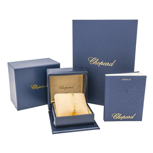 Bracelet Chopard Bracelet Jonc Ice cube Or jaune Diamant 58 Facettes 4173809RV