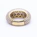 Bague 56 Ring in gold and diamond pavée 58 Facettes N102875LF