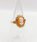 Bague 52.5 Bague vintage or jaune, camée sur coquille 58 Facettes A06091