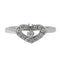 Bague 54 Cartier 'Hearts &Amp; Symbols'  'C Heart' 58 Facettes 1799