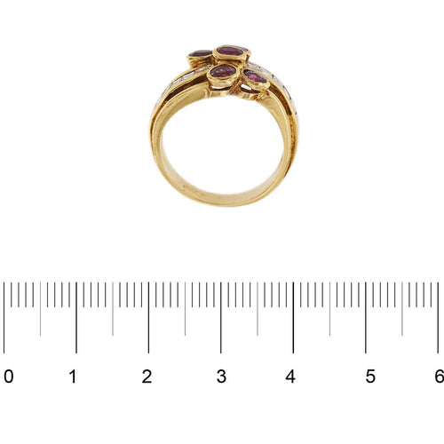 Bague 55 Bague diamants et rubis 58 Facettes 28782