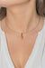 Collier Garel Collier Trilogie Trilogie Or rose Diamant 58 Facettes 2999631CN