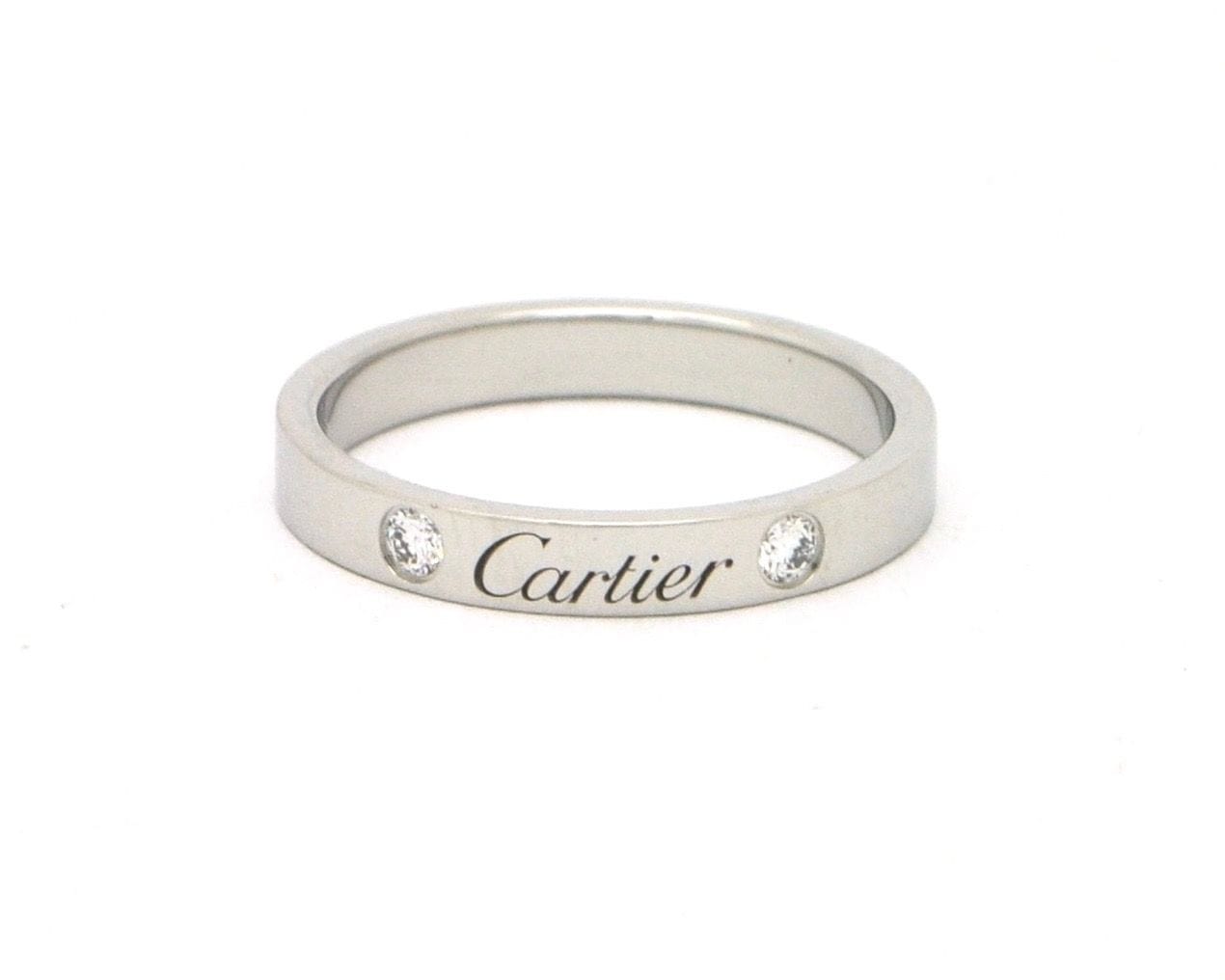 Anillos Cartier en platino