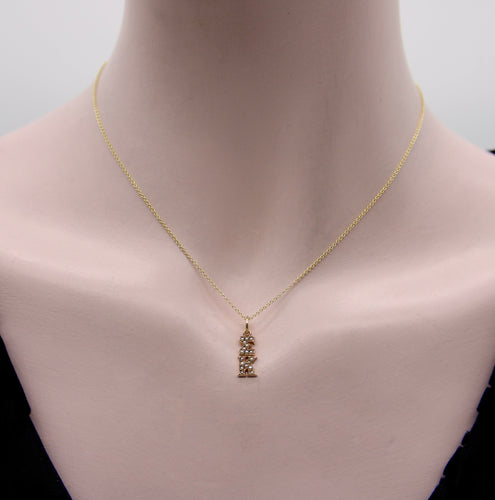 Pendentif Pendentif Charm Sororité Sigma Kappa en or jaune 58 Facettes