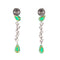 Boucles d'oreilles Boucles d'Oreilles Diamants et Emeraudes 58 Facettes 2.18700