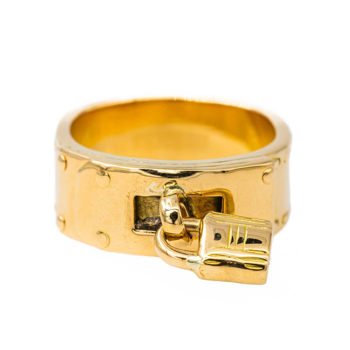 Bague 54 Hermès Bague Kelly Or jaune 58 Facettes 3565806CN