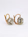 Boucles d'oreilles Boucles d'oreilles dormeuses anciennes diamants taille rose 58 Facettes J448