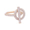 Bague 52 Bague Hermès "Echappée Hermès" or rose, diamants. 58 Facettes 33718