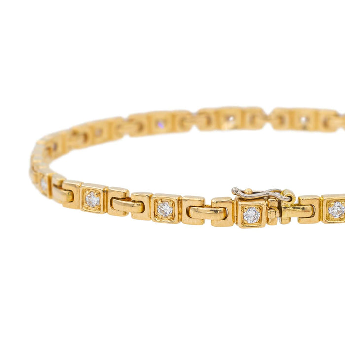 Bracelet Van Cleef & Arpels Bracelet Or jaune Diamant 58 Facettes 3088286CN