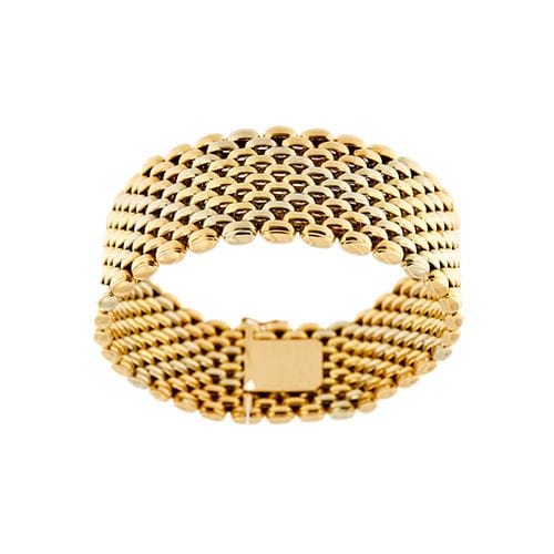 Bracelet Bracelet vintage trois ors 58 Facettes 38732