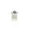 Bague 63 Solitaire or blanc et diamant 58 Facettes Z15B51619