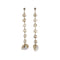 Boucles d'oreilles Boucles d'oreilles pendantes quartz fumé et perles 58 Facettes 31650
