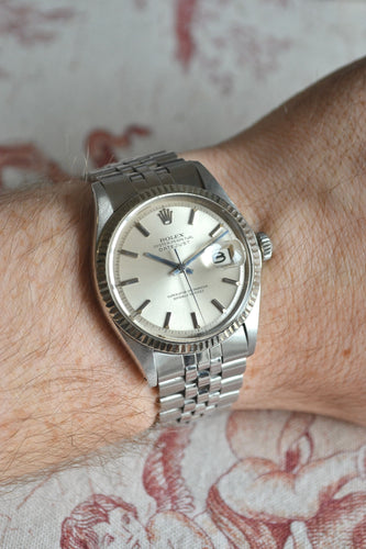 Montre Rolex - Montre Datejust référence 1601 36mm avec bracelet Jubilee 58 Facettes