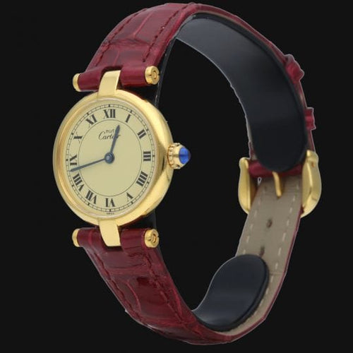 Montre Cartier Montre Must De Cartier Vermeil 58 Facettes MT41240