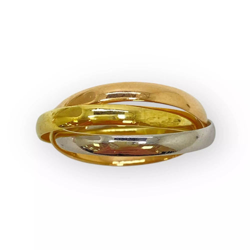 Bague 62 Alliance trois ors 58 Facettes 330075474