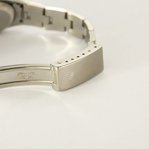 Montre Montre Rolex Oyster Perpetual 26 mm en acier cadran doré Certificat d'Origine 58 Facettes