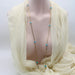 Collier Collier 36 stations en perles turquoise dorées 58 Facettes