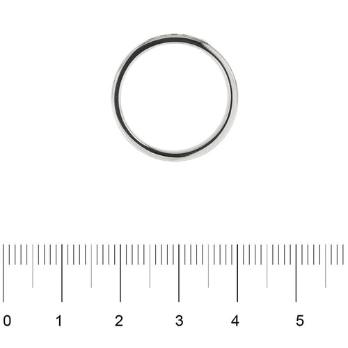 Bague 58 Alliance avec diamants noirs 58 Facettes 28390