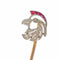 Broche Majesté Art Déco : Le Stickpin Tête de Faucon 58 Facettes 24037-0156
