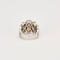 Bague Bague or blanc TUTTI FRUTTI 58 Facettes LP1051/12