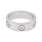 Bague 52 Bague Cartier "Love" or blanc. 58 Facettes 34010