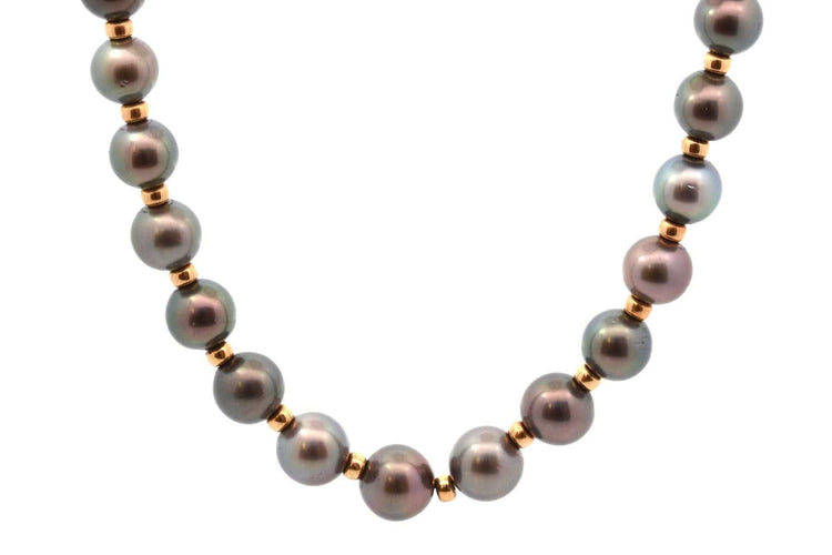 Collier Collier perles de culture de Tahiti en or 58 Facettes 27722