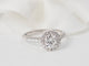 Bague 53 Bague solitaire en or blanc et diamants 0.82ct 58 Facettes 31189/30918