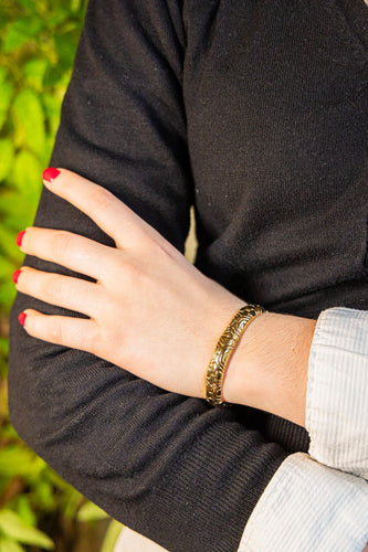 Bracelet Bulgari Bracelet Alveare Or jaune 58 Facettes 3704296CN