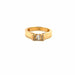 Bague 53 Solitaire Or Jaune Diamants 58 Facettes 13-GS30143-01