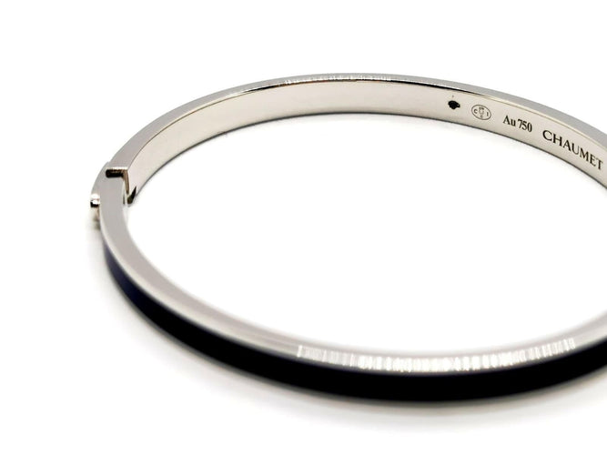 Bracelet Chaumet Bracelet Jonc Liens Or blanc Diamant 58 Facettes 1600576CN