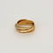 Bague 57 CARTIER - Trinity - Bague Muste de Cartier trois ors 58 Facettes CAN11553