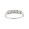 Bague 59 Bague en or blanc avec diamants 58 Facettes 33630