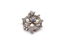 Broche Broche 1900 or jaune et blanc perles fines, saphir et diamants 58 Facettes 26249