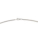 Collier Collier Maille serpentine Or blanc 58 Facettes 3332324CN