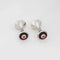 Boutons de manchette CARTIER - Boutons de manchette en argent sterling avec onyx corail 58 Facettes G13667