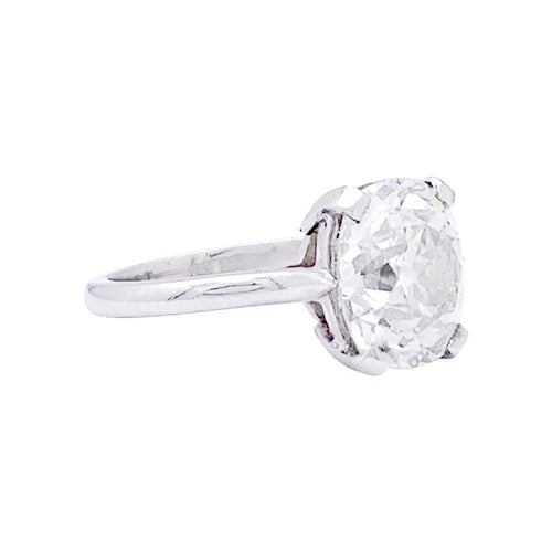 Bague 52 Solitaire Chaumet platine, diamant. 58 Facettes 33543