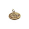 Pendentif Pendentif-charme sanglier signature d'inspiration victorienne en or 14 carats et rubis 58 Facettes