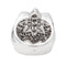 Bague 54 Bague Etoile Or blanc Diamant 58 Facettes 3389098CN