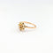 Bague 50 Bague florale or jaune diamants 58 Facettes 30594