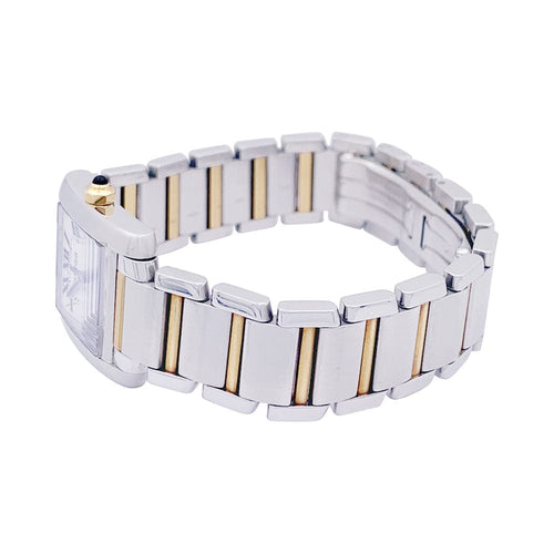 Montre Montre Cartier, "Tank Française", or et acier. 58 Facettes 33505