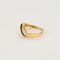 Bague 53 Bague jonc or jaune, saphir et diamants 58 Facettes SBR1669