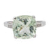 Bague 55.5 Mauboussin Bague Petit visage d'Amour Or blanc Prasiolite 58 Facettes 3319595CN